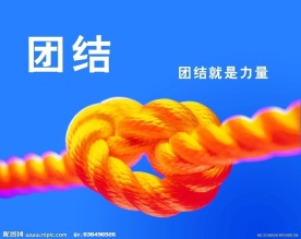 团结就是力量 企业文化素材
