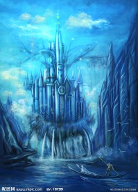 CG场景插画《朝圣》