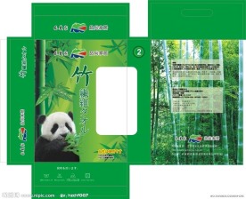 竹纤维毛巾包装