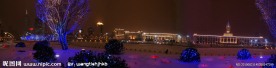 春节前的天津风雪夜