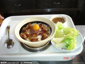咸蛋黄煲仔饭
