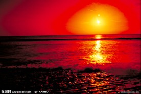 海上黄昏
