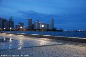 夜色下的都市美景