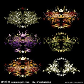 欧式花纹边框