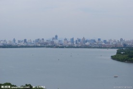 江岸城市美景