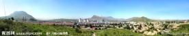 下花园后山远眺全景