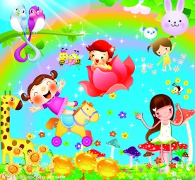 幼儿园户外广告