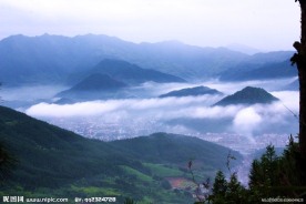 高山云雾