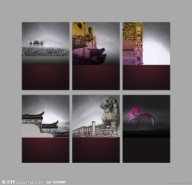 中国风画册模板