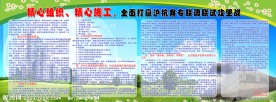动车展板模版
