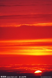 日落 夕阳