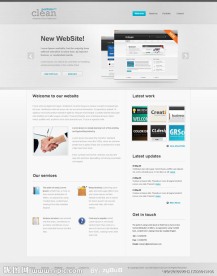 web2 0设计师个人主页css xhtml js全站模板
