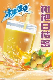 冰爽盛夏 枇杷 冻饮 枇杷桔密