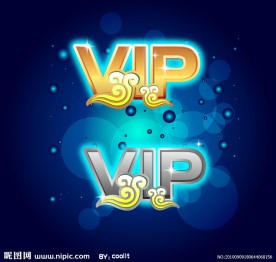 VIP卡字体设计