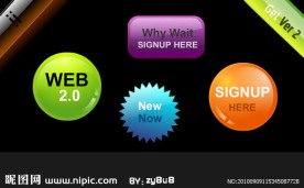 web2 0装饰按钮元素flash源文件