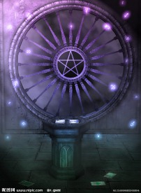 魔法背景 光晕 星座