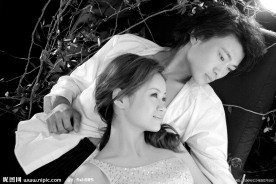 婚纱样片 朦胧的恋情