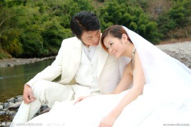 婚纱样片 朦胧的恋情