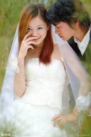 婚纱样片 朦胧的恋情