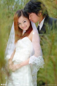 婚纱样片 朦胧的恋情