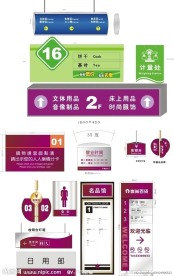 某大型超市部分VI