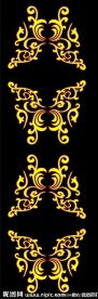 玻璃花纹