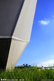 德国馆外的天空