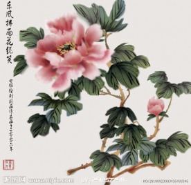 电脑画国画