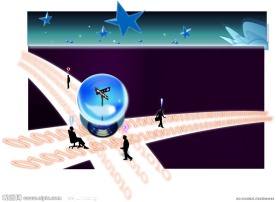 商业插画 预测未来