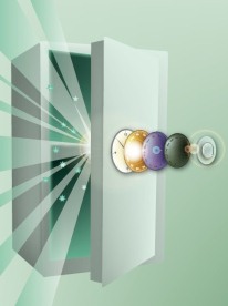 商业插画 保险箱