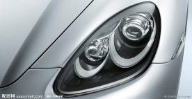 保时捷 卡宴 cayenne 车大灯