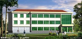 办公楼建筑效果图