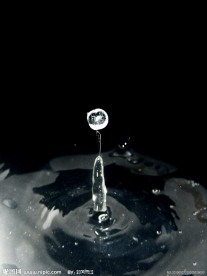 溅起的水滴