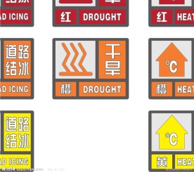 新版气象灾害预警信号