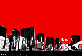城市 剪影