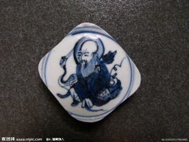 明 嘉靖 万历青花人物标本