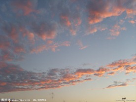 晚霞天空