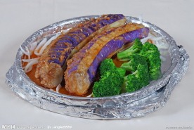 铁板酿茄子