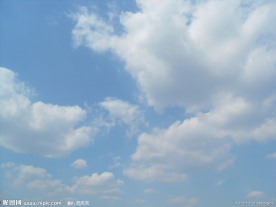 白云 蓝天 摄影图