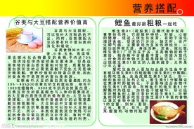 食堂展板