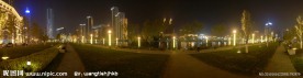 夜色海河花园