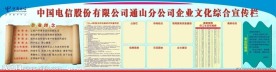 企业文化宣传栏