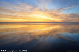 夕阳海景