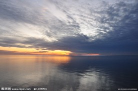落日海景