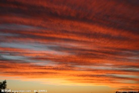 晚霞天空