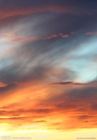 晚霞天空