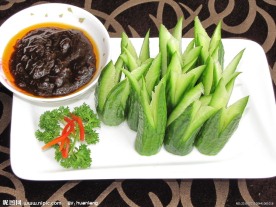 蘸酱黄瓜