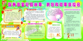 学生安全展板