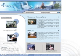 公司网页模板