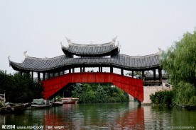 三垟湿地廊桥
